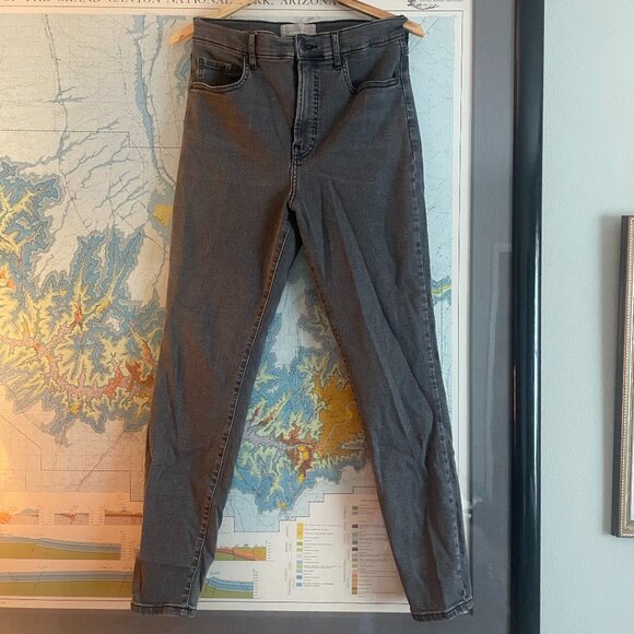 Everlane Women's Dark Gray HIgh rise Skinny - Picture 3 of 9